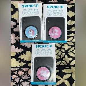 SpinPop pink & blue bundle set of 3 NIB NWTB